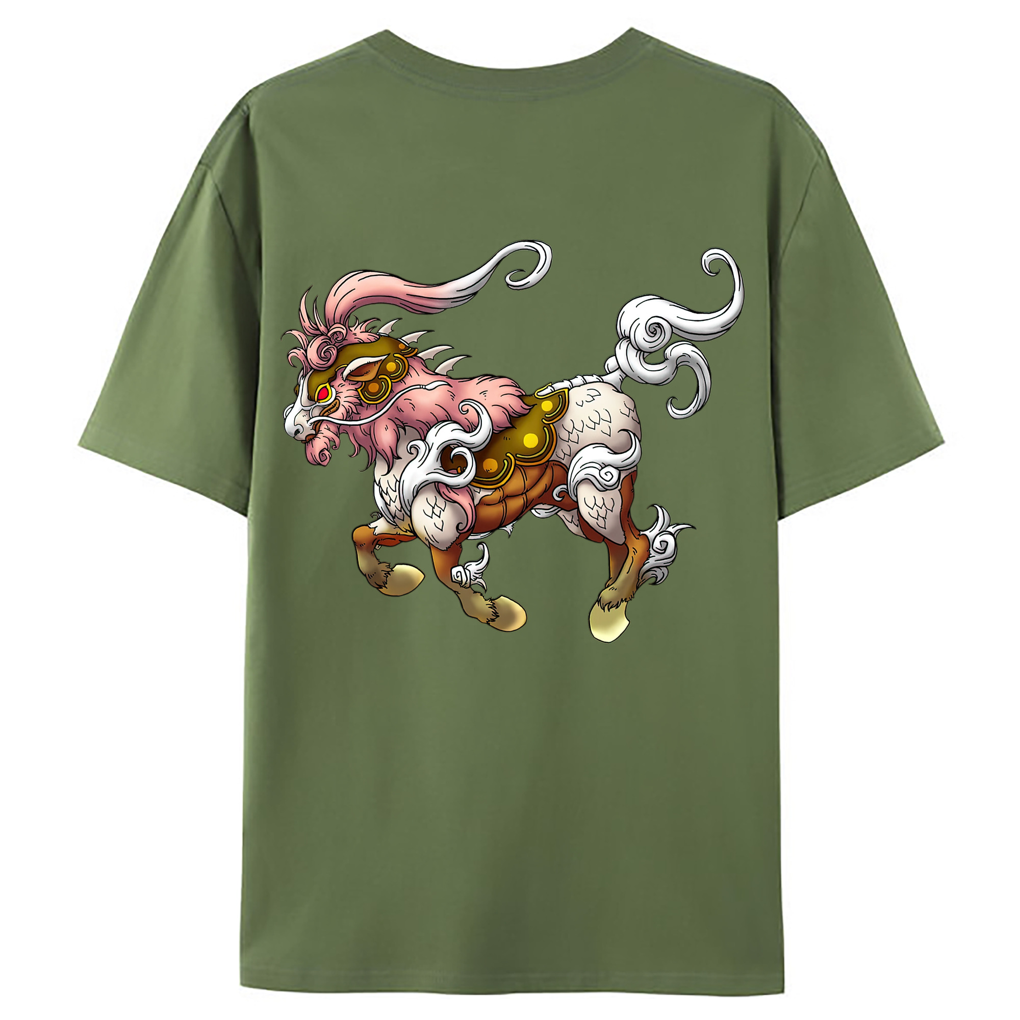 （画像用） ドラゴンクエスト Doragon Kuesuto Dragon Quest 綿100％ メンズ半袖Tシャツ（バックプリント） 通気性